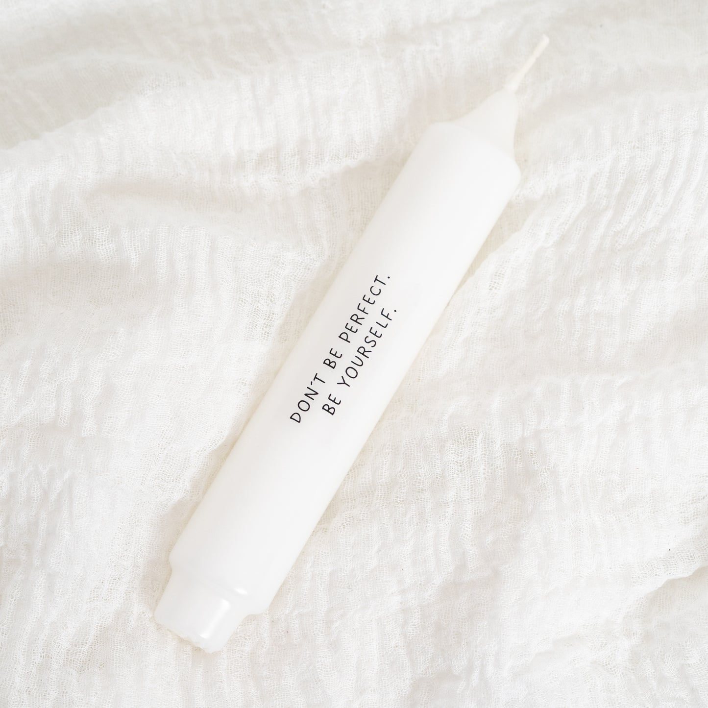 Motivationsspruch Stabkerze - Perfect